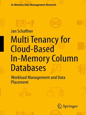 cover image of Multi Tenancy for Cloud-Based In-Memory Column Databases